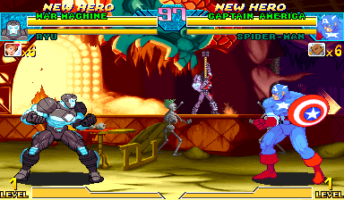 War Machine in native V11 gameplay, LP palette