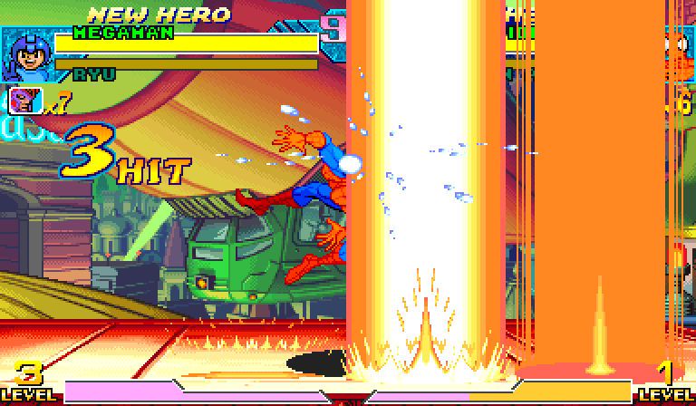 Fixed right-facing Magnetic Shockwave at former failure age 139 with clean orange and white columns