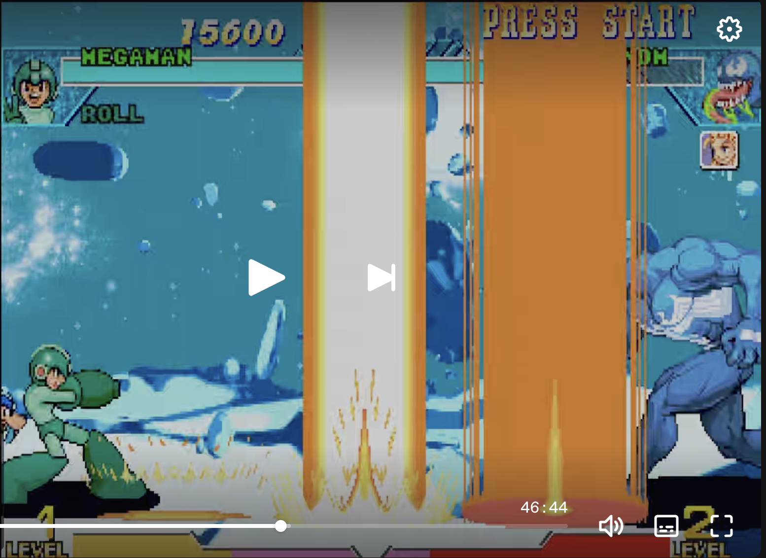 PlayStation Magnetic Shockwave filling the floor with multiple orange energy columns