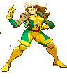 Dual Rogue idle in the public XvSF yellow and green row