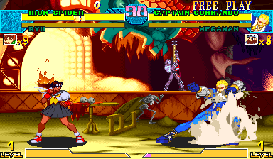 Dark Sakura's lifebar: before